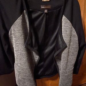 Dana Buchman Black & Grey Blazer